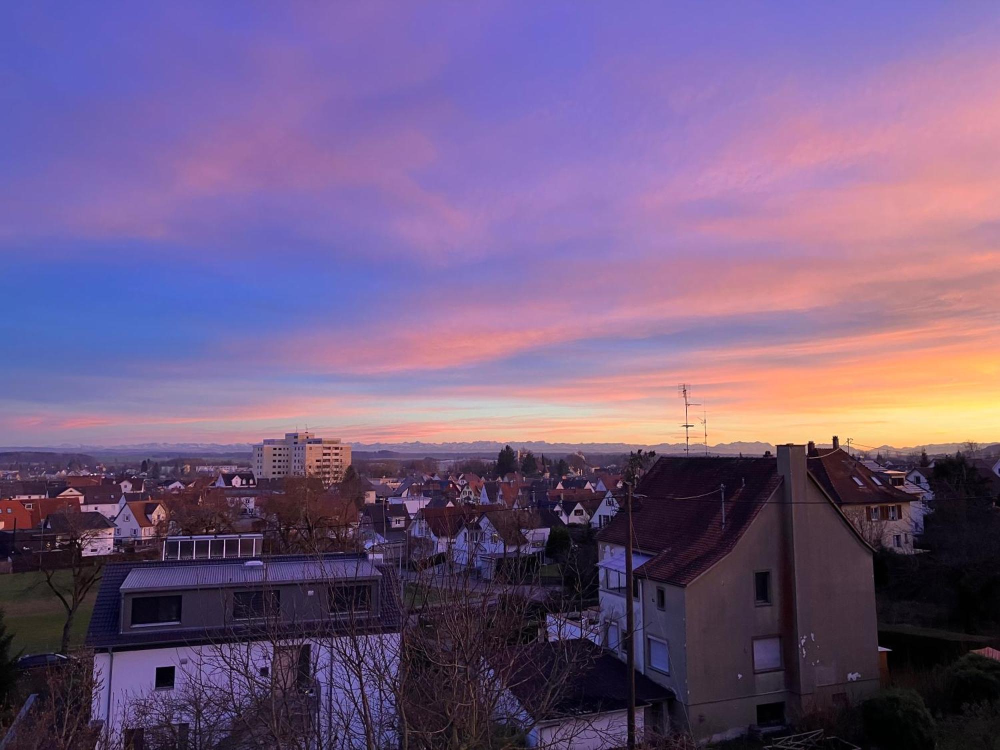 Ferienwohnung Weitblick 巴特舒森里德 外观 照片